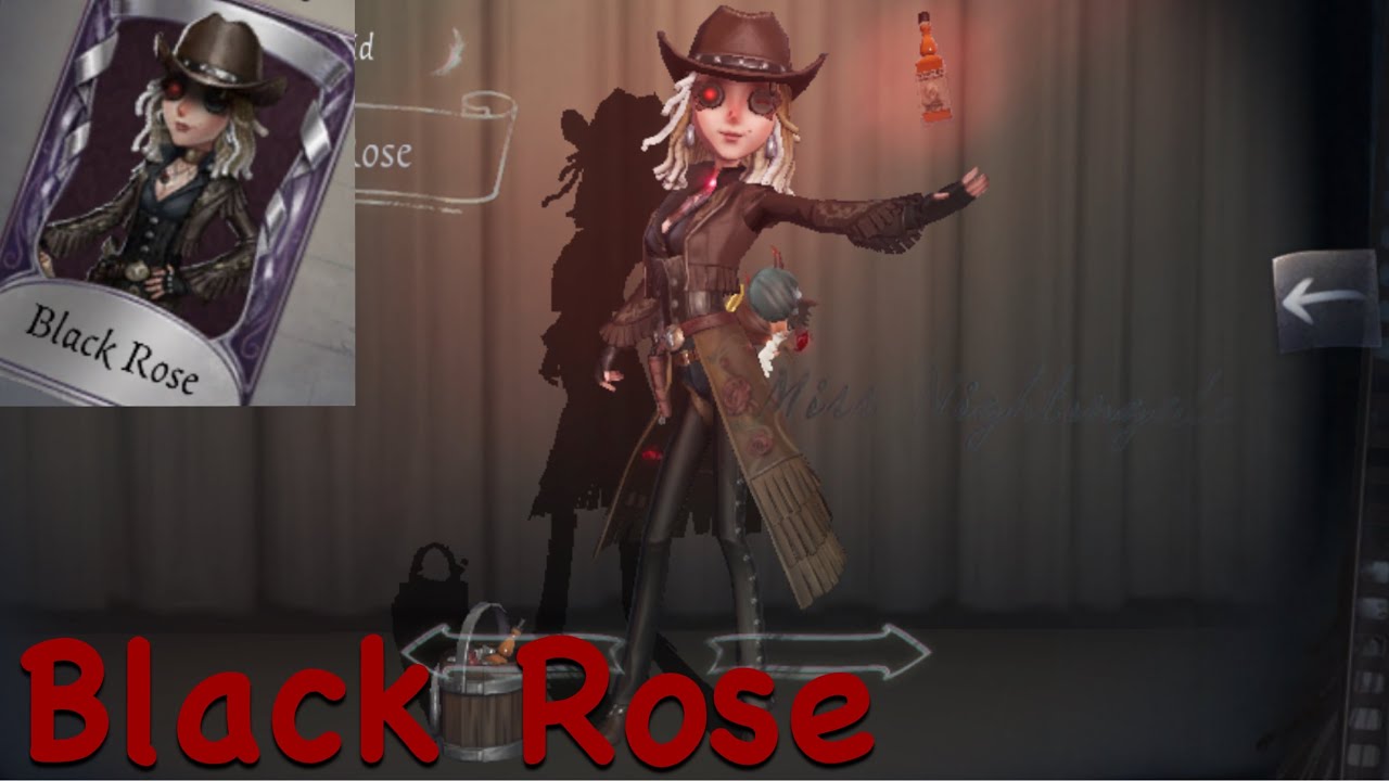 Identity v dish. Роуз Идентити. Деми Идентити 5. Роуз Identity v. Barmaid Identity v Skin Black Rose.