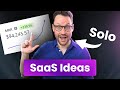 5 saas ideas you can build as a solo founder