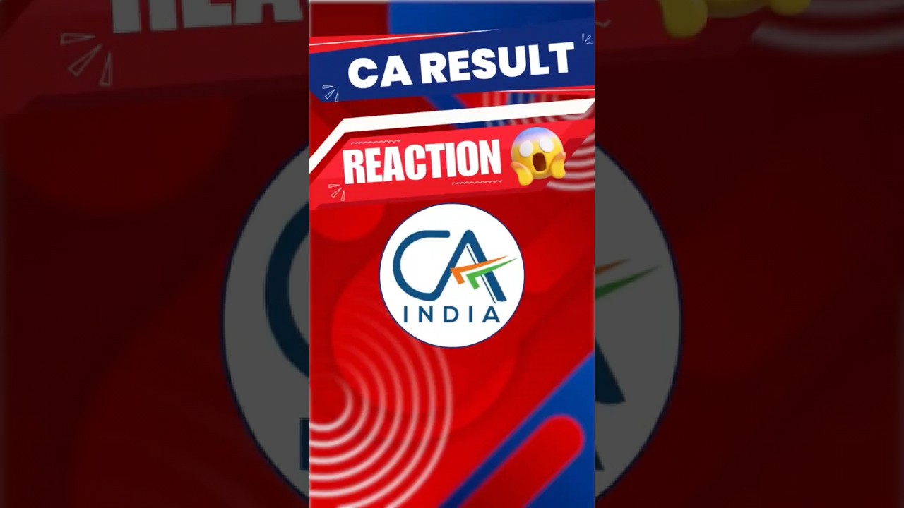CA Foundation result reaction Dec 2023 🔥| Pass or Fail ?? 