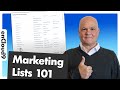 How to Use Marketing Lists in Dynamics 365 Sales | enCloud9