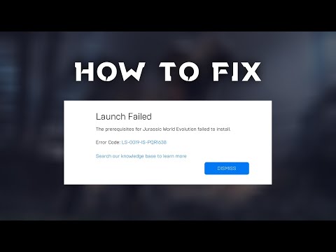 EPIC GAMES - HOW TO FIX LS 0019-X ERROR