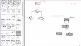 pneumatic A+ B- A- B+ sequence