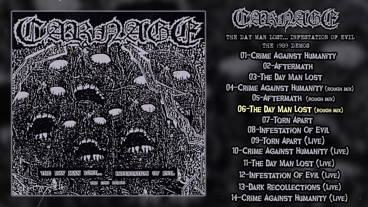 Carnage - The Day Man Lost... / Infestation Of Evil - The 1989 Demos (2024 - Goregrind/Death Metal)