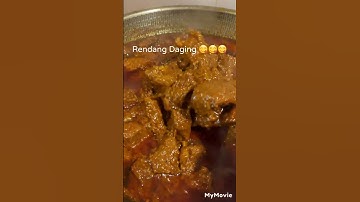 Rendang Daging or Beef Rendang 😋😋😋