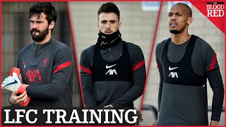 Quadruple Liverpool Boost | Alisson, Fabinho, Davies, Jota train ahead of Chelsea screenshot 5