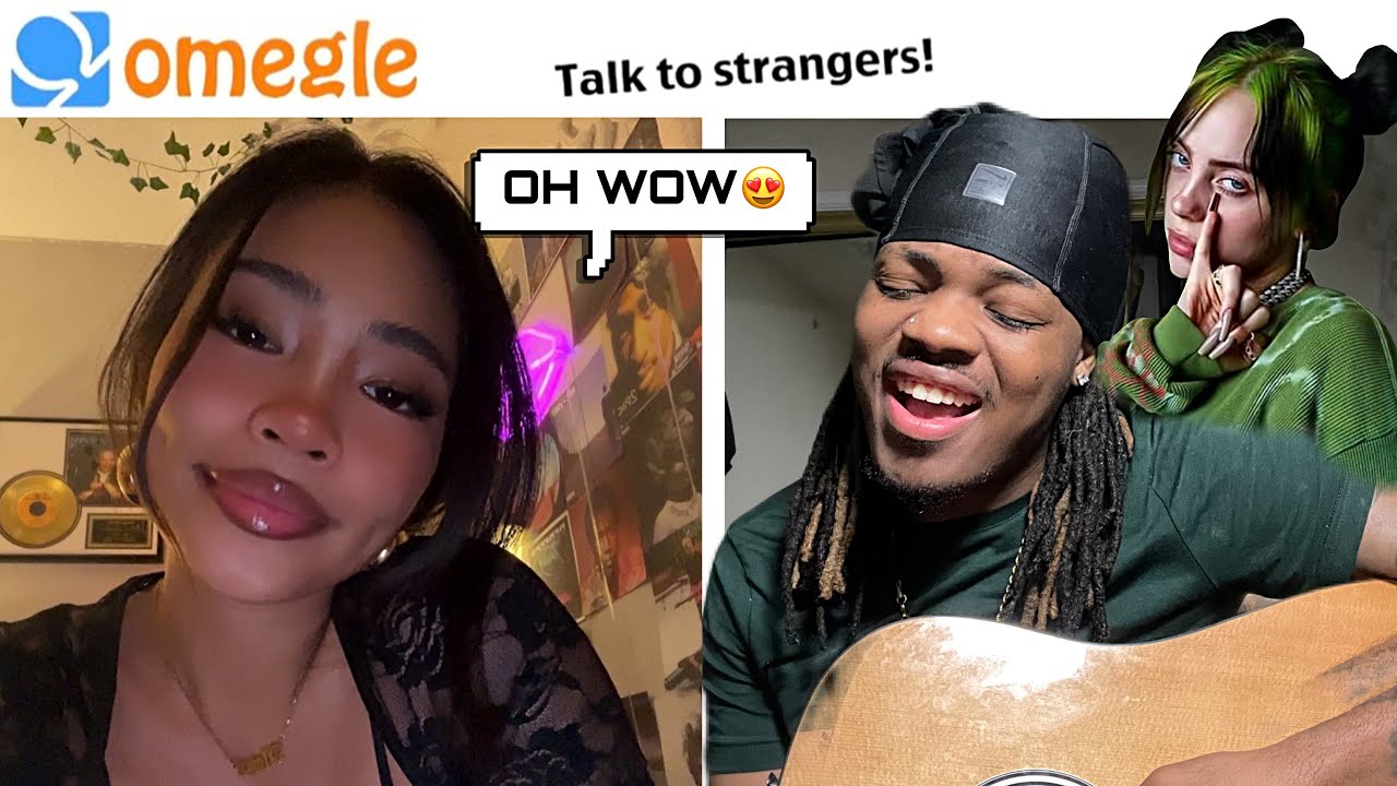 SINGING BILLIE EILISH TO GIRLS ON OMETV | WILDFLOWER , BIRDS OF A FEATHER , THE GREATEST+ MORE !