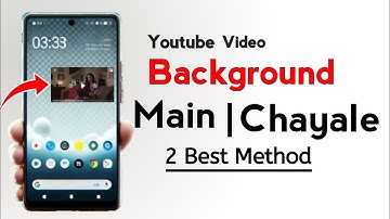 YouTube video Background Main Dekho 🔥 Android ⚡ No App ⚡No Root 