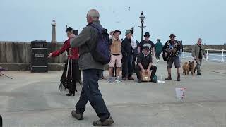 Shanty Singers Whitby Pier Saturday 26th April 2025