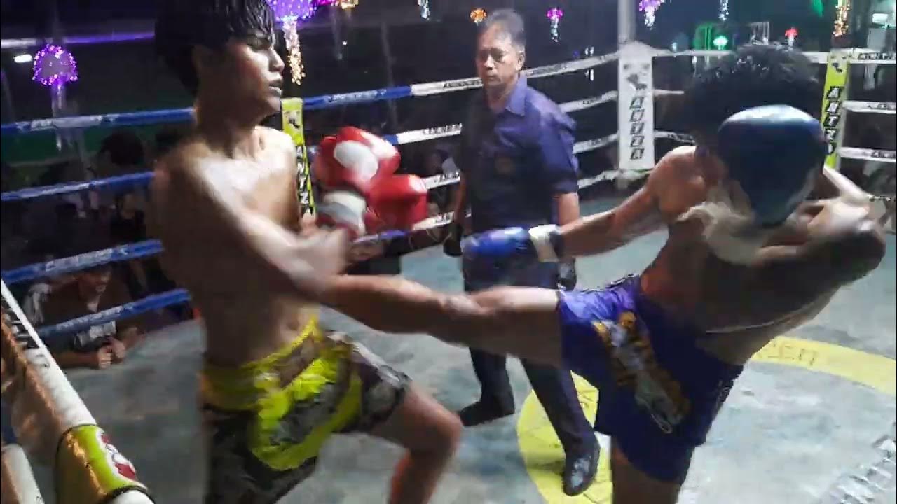 Jaosan Cong Carter Gym (red) Vs Thai Sitjapho (blue), Rd 03, Antza Muay Thai YouTube