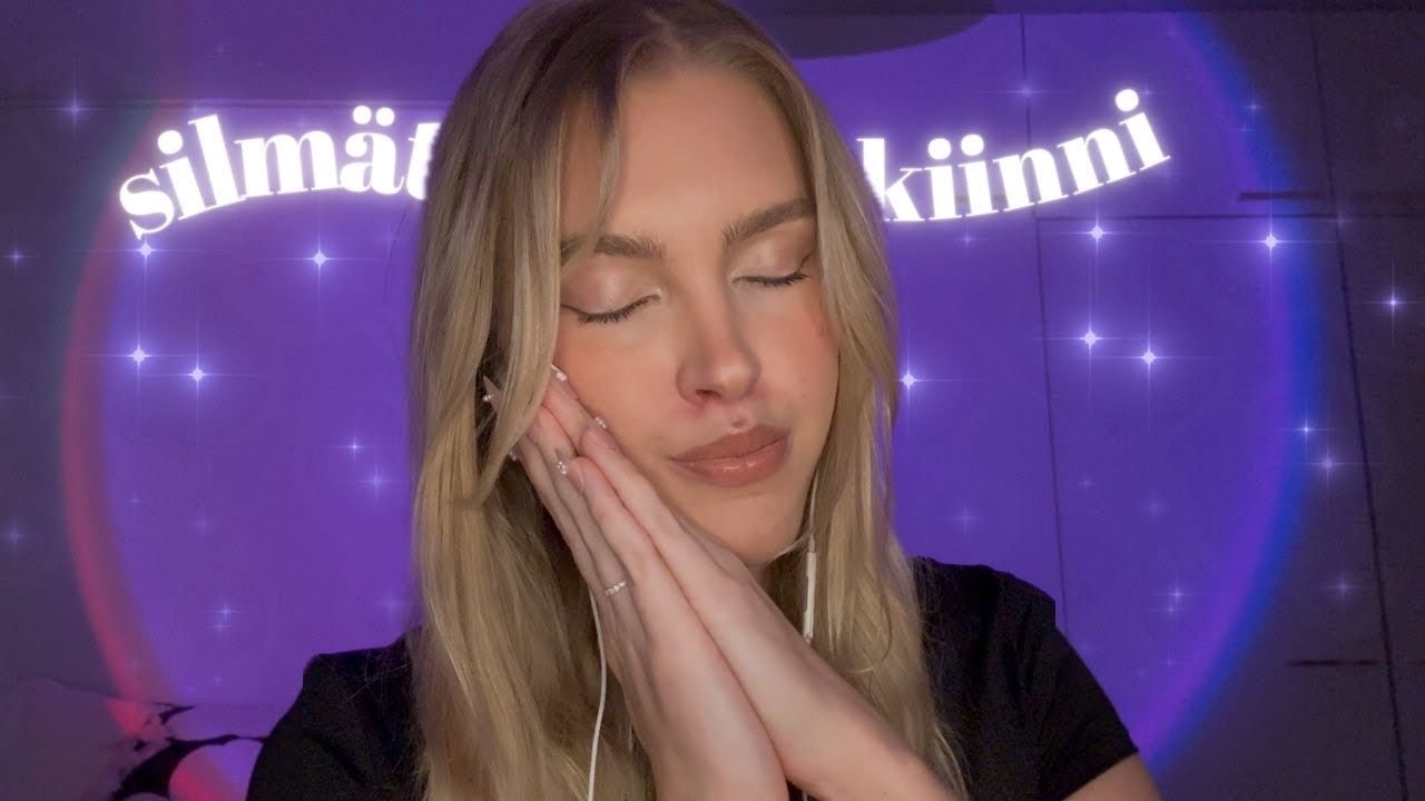ASMR SUOMI seuraa mun ohjeita silmät kiinni 😴 | nukahda 40 minuutissa | eyes closed instructions