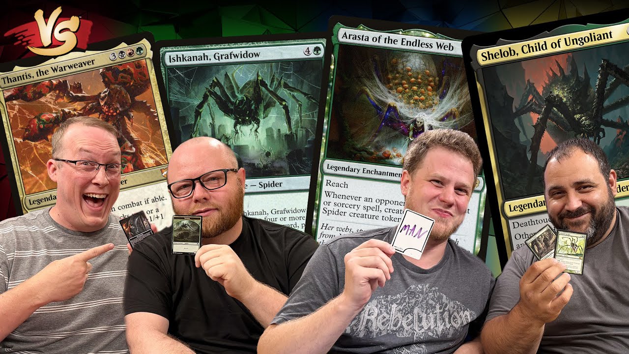 Spiders, Man! | Commander VS | Magic: the Gathering Gameplay thumbnail