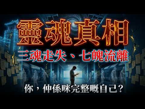 揭秘靈魂恐怖真相：發呆，其實是靈魂走丟了...異種靈體趁機霸佔軀體，少女午夜狂變四種人格，你的三魂七魄齊全嗎？| 法銘師傅 #靈魂 #三魂七魄 #驅魔 #驅邪 #獵奇 #fyp #法師 #法銘 #護