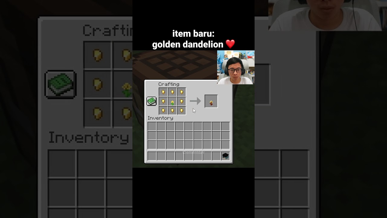 Momen Golden Dandelion Minecraft