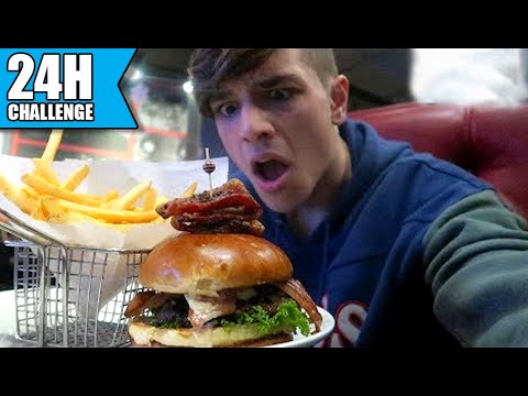 MANGIO PER 24 ORE SOLO NEI FAST FOOD AMERICANI!!!