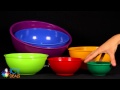 Colored Melamine Mixing Bowls