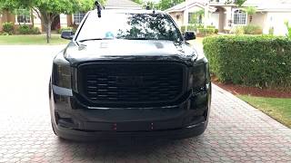 How to remove grille for 20152019 GMC Yukon