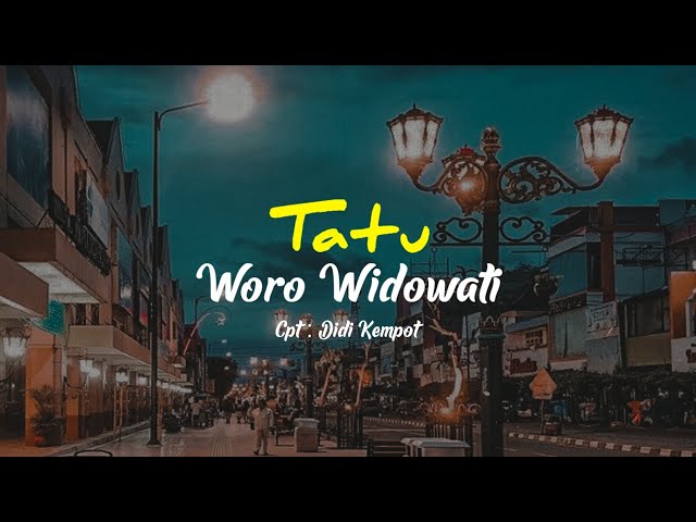 Tatu - Woro Widowati (Lirik) class=