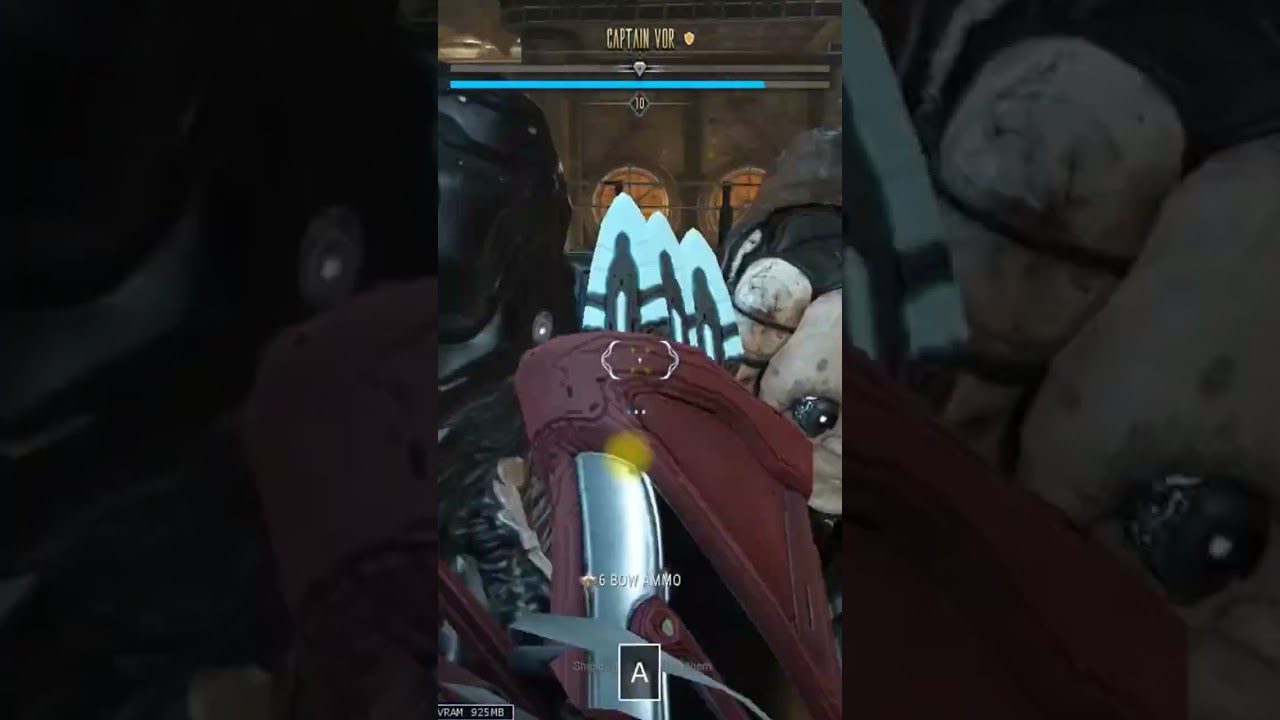 Warframe konfrontieren Sie Kapitän Vor