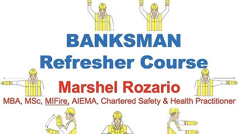 Free Banksman/Trafic Marshal/Warden Course