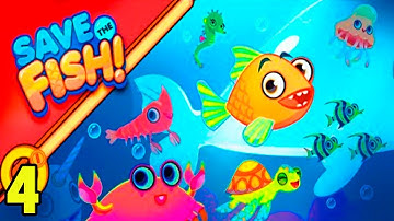 Best Fun Fish Puzzle Game Mobile Save The Fish! Android ios Gameplay Part 4