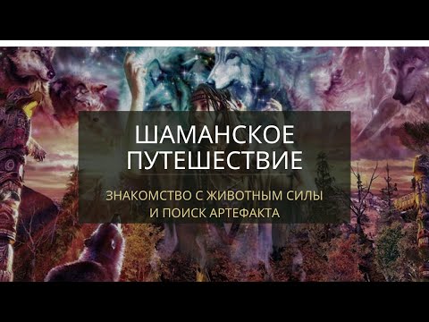 Практика Шаманского путешествия | знакомство с Животным Силы, поиск артефакта