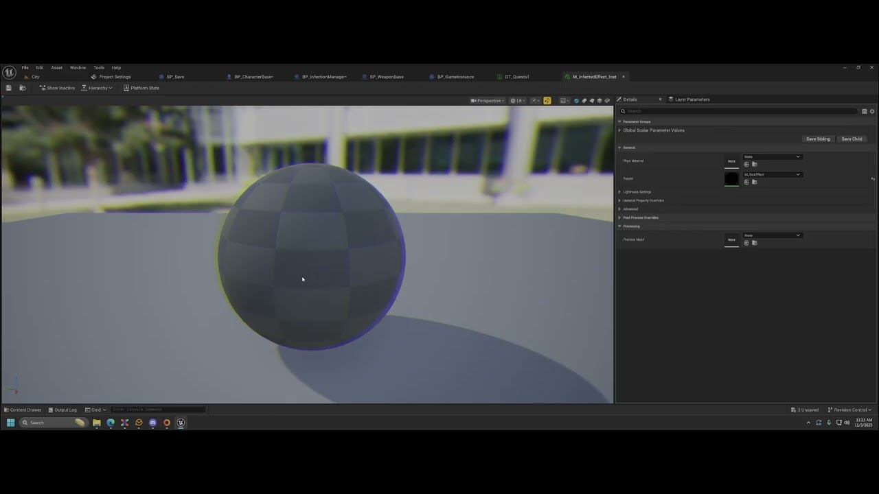 First look at my infection system