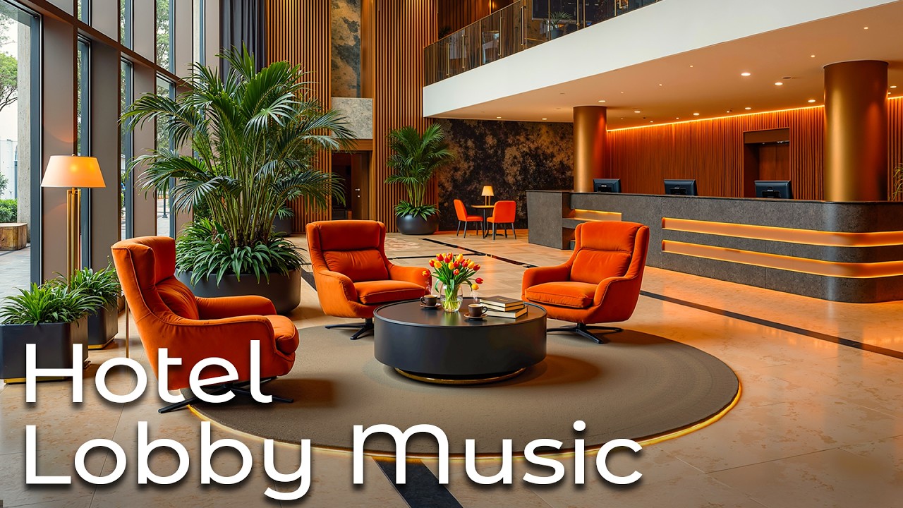 Hotel Lobby Music - Smooth Jazz Saxophone Instrumental & Relaxing ...