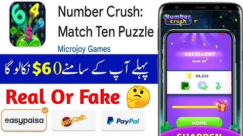 Number Crush (by Microjoy Games Limited) - offline number puzzle game for Android and iOS - gameplay