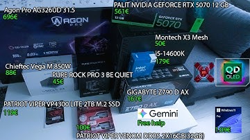 Build Probably Most Versatile as Possible Desktop PC Setup for Today and for Tomorrow, for 2000€!