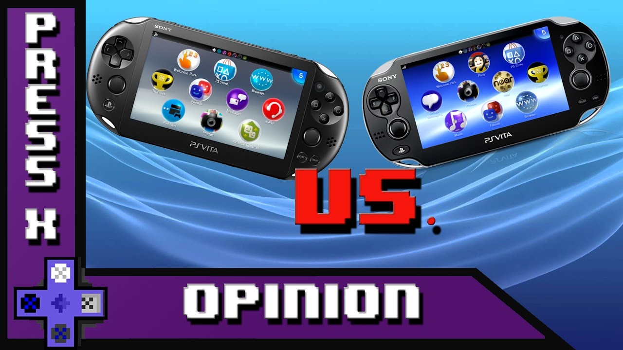 PlayStation Vita Slim Vs. Vita 1000 Comparison Should You Upgrade? YouTube