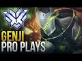 BEST PRO GENJI OVERWATCH LEAGUE MOMENTS - Overwatch Montage