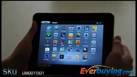 Everbuying Ampe A85 Android 4.0 Tablet PC-8 inch Tablet PC