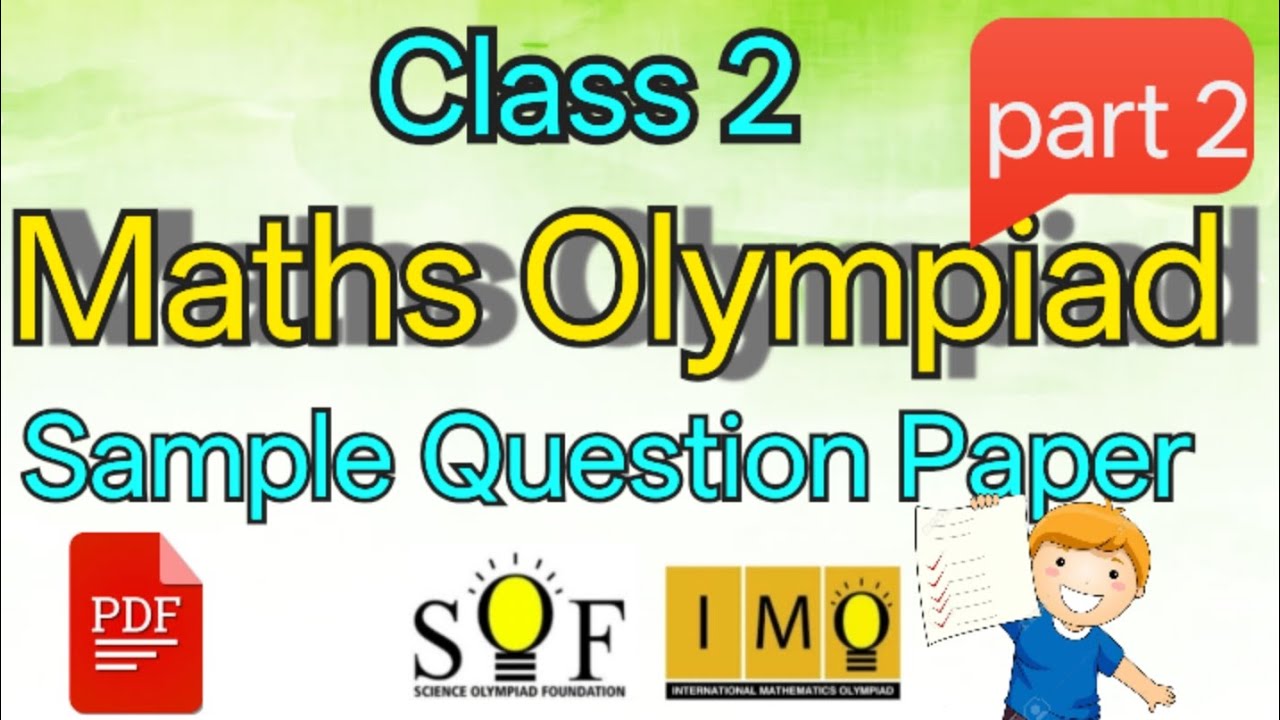 IMO SOF Class 2 Maths Olympiad IMPORTANT Questions / class 2 Olympiad ...