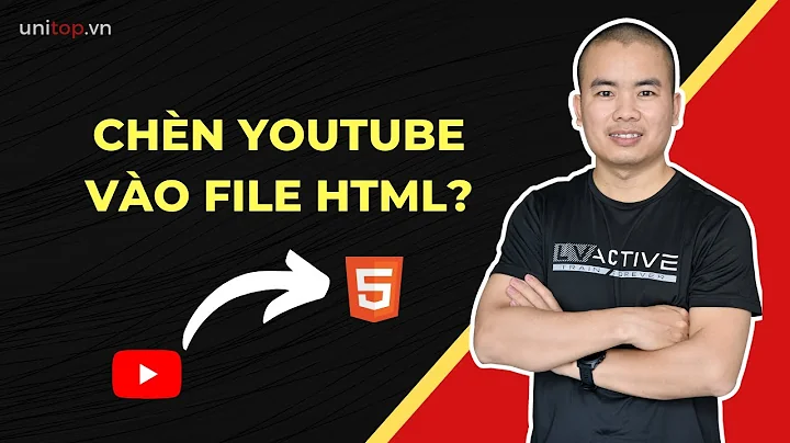 Cách chèn video YouTube vào HTML trong 30 giây