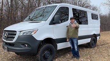 Building out a Mercedes Sprinter Van! (Window Install)