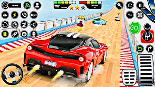 Car Ramp Racing Challenges: Navigating Twists and Turns!😱।car racing।car simulator game।कार गेम❗️ screenshot 5