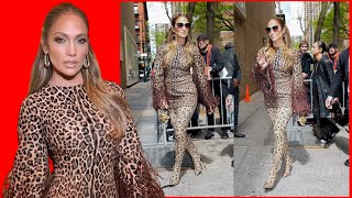 JLo Roars into Fashion Showing off her Wild Side in Leopard Print