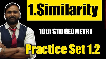 10th GEOMETRY |1. SIMILARITY | PRACTICE SET 1.2| PRADEEP  GIRI SIR