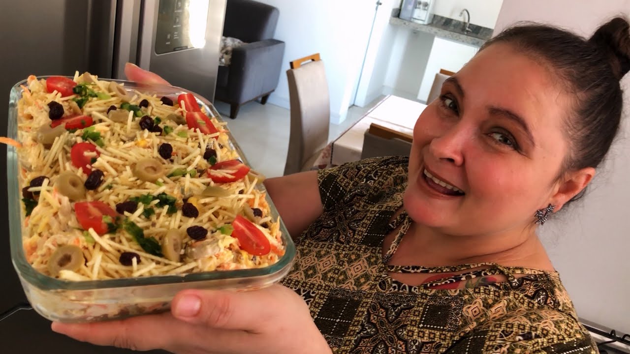 SALPICÃO DE FRANGO FÁCIL E RÁPIDO | Nanda Mel