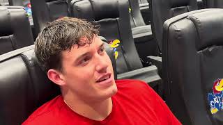 Calvin Clements looks ahead to the Sunflower Showdown