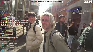 xQc spotted by IRL streamer in Ireland