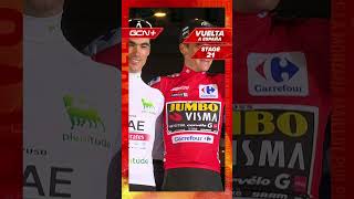 The Jersey Winners At La Vuelta! #shorts