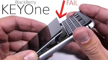 BlackBerry KEYone Durability Test - SCREEN FAIL!