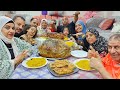 اكبر عزومه على 2 ديك رومي مع لمه العيله