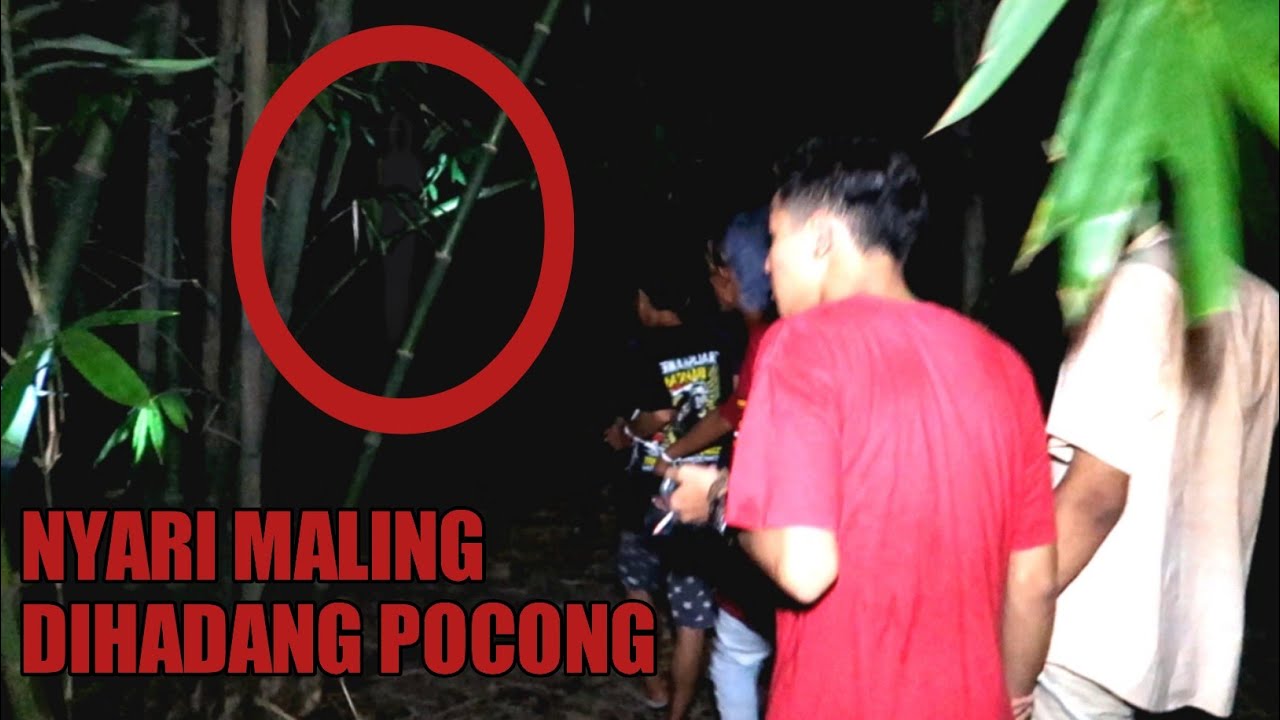 BIKIN JANTUNGAN!! PASUKAN SEMPEL NGEJAR MALING KETEMU PENAMPAKAN POCONG