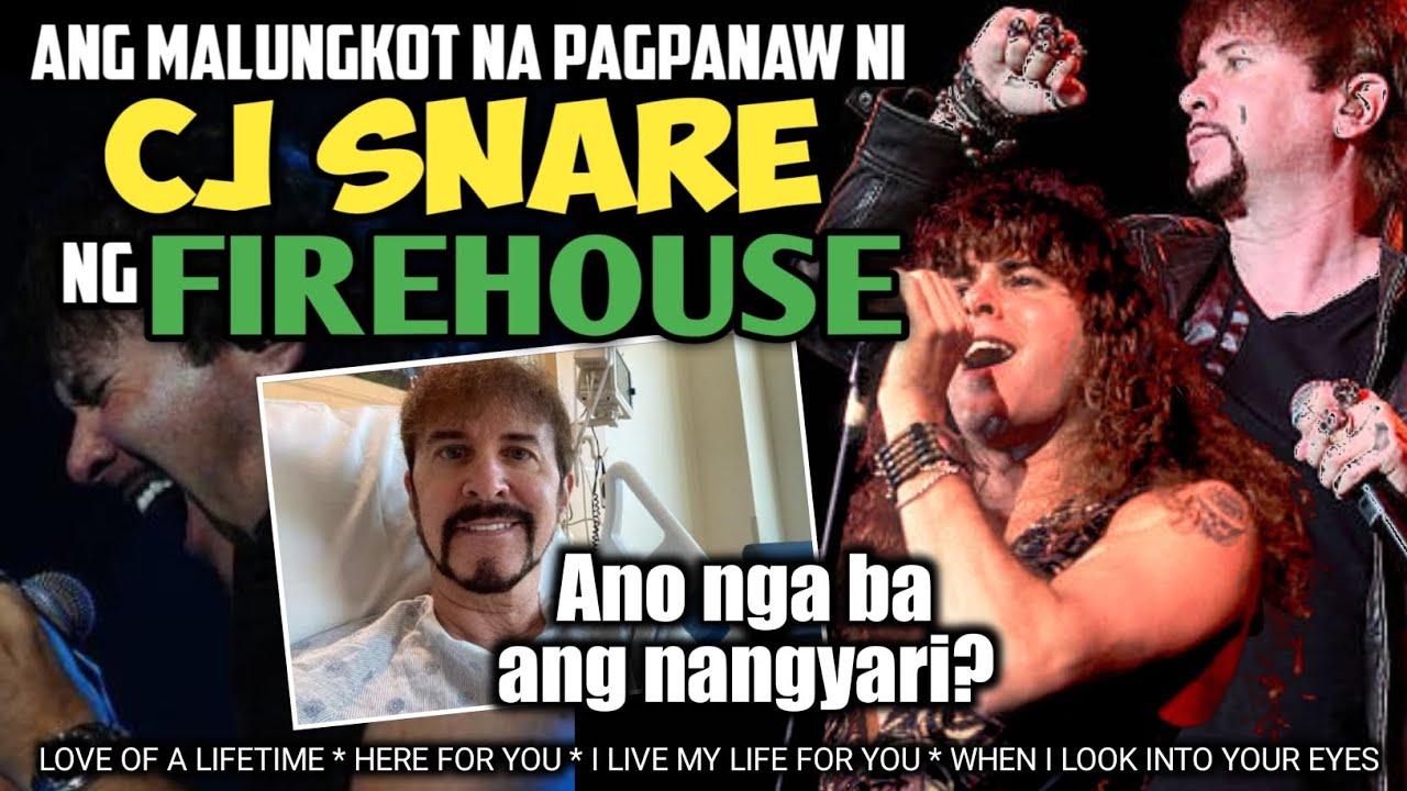 Ang Malungkot na Pagpanaw ni CJ SNARE ng Firehouse | AKLAT PH