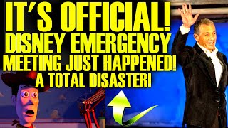 IT'S OFFICIAL! DISNEY EMERGENCY MEETING IS BOB IGER'S WORST NIGHTMARE! GO WOKE GO BROKE