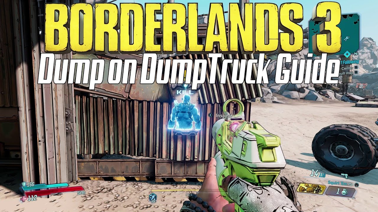 Borderlands 3 - Dump on Dumptruck Guide - Side Mission