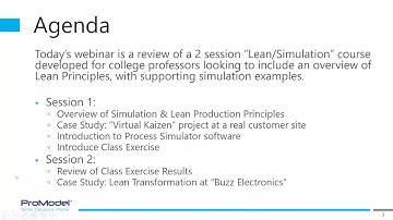 Process Simulator Refresher Course | Lean Transformation
