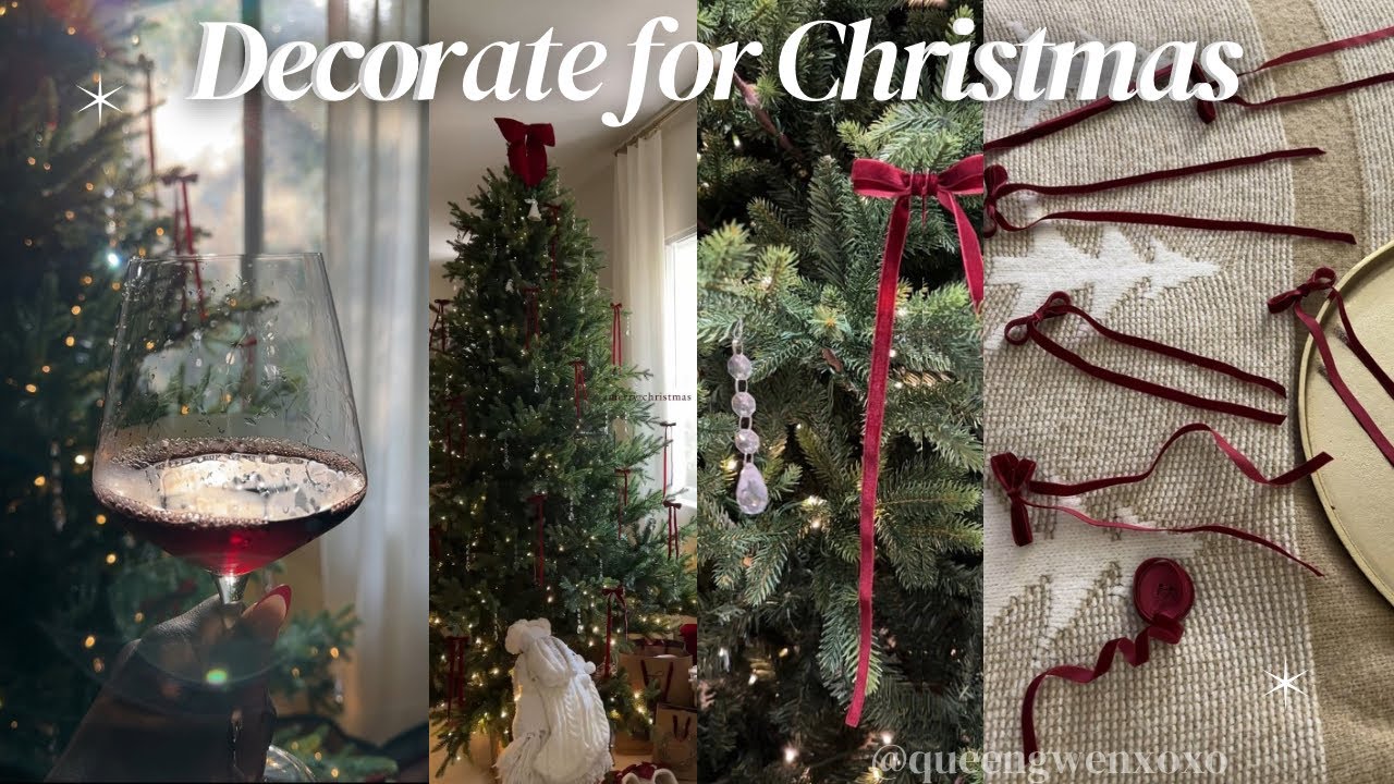 Decorating for Christmas 2024 - YouTube